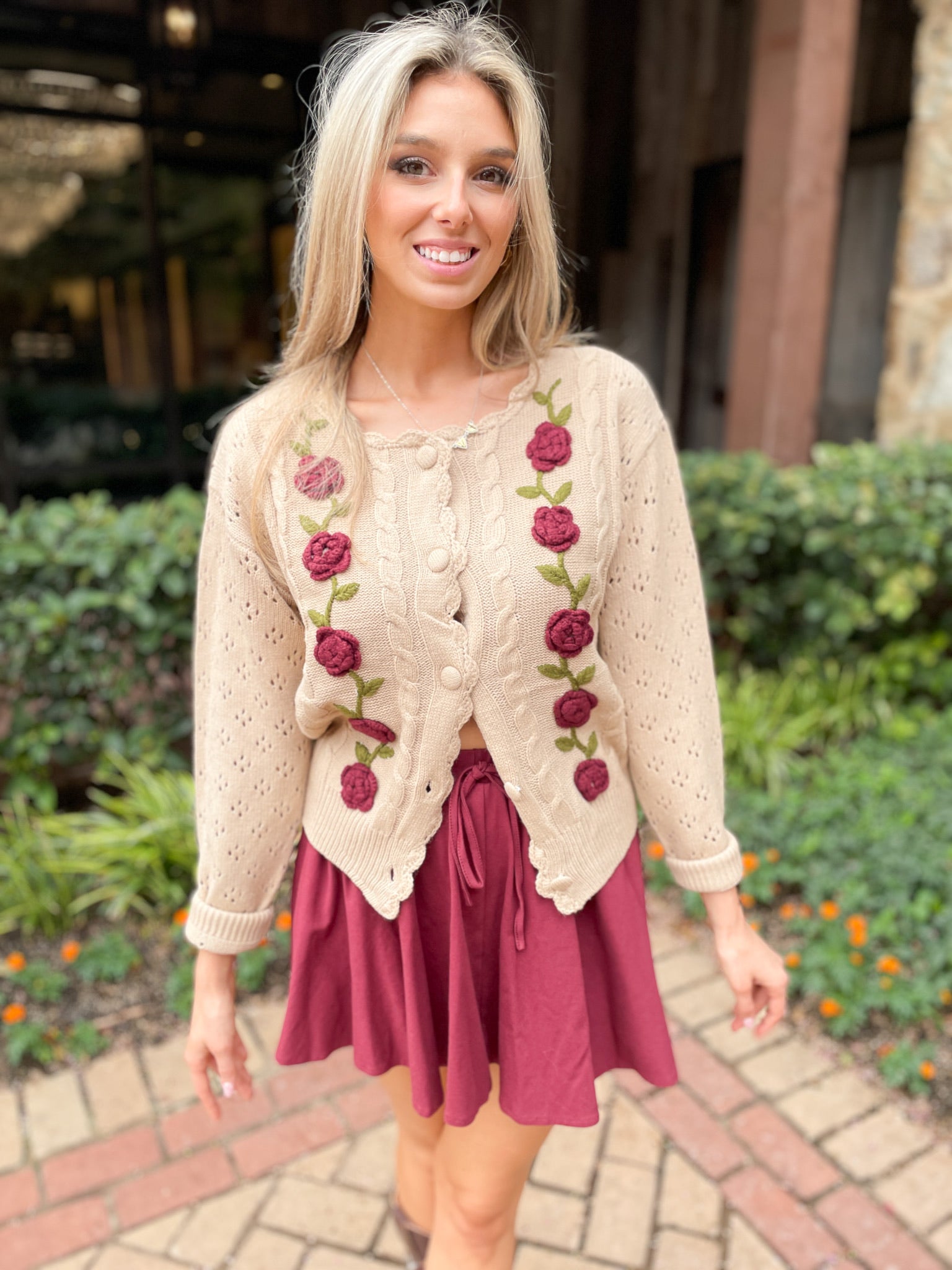 Rosebud Cardigan
