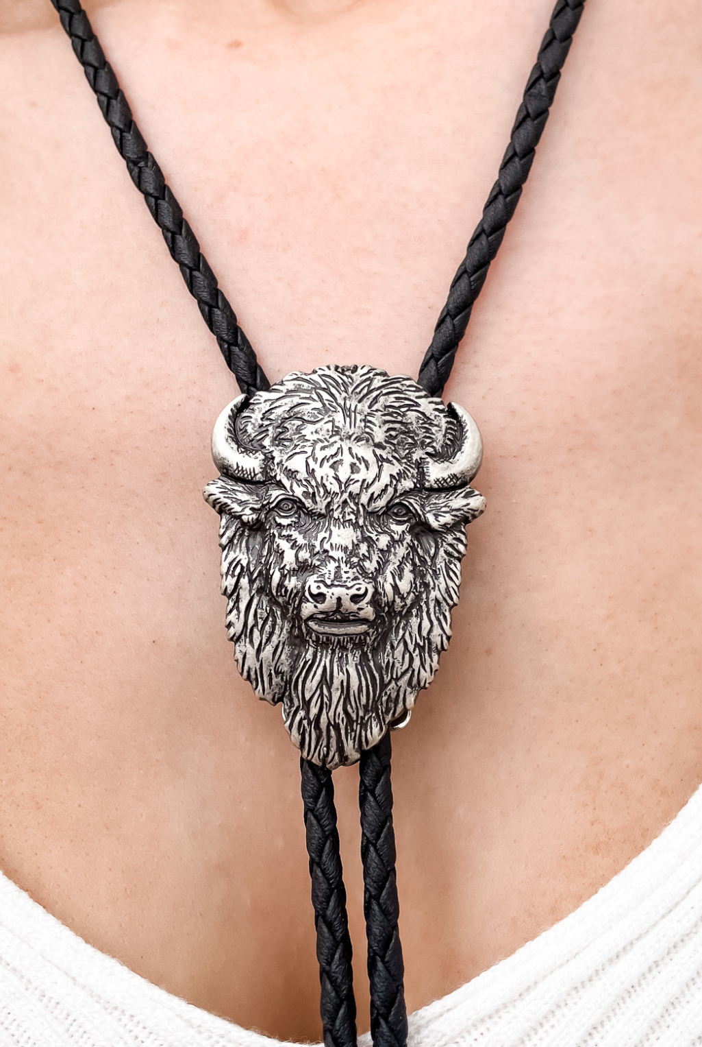 Buffalo Bolo Tie