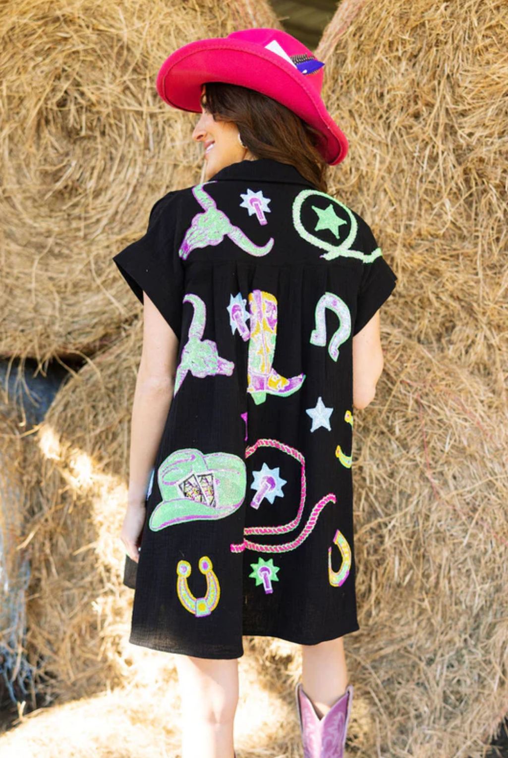 Queen Of Sparkles - Western Icon Dress