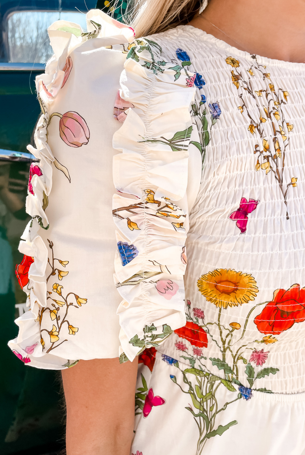 Wildflower Ruffle Dress