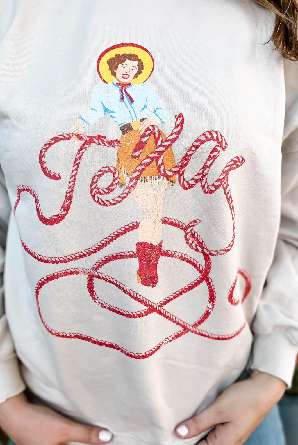 Texas Cowgirl Sweatshirt