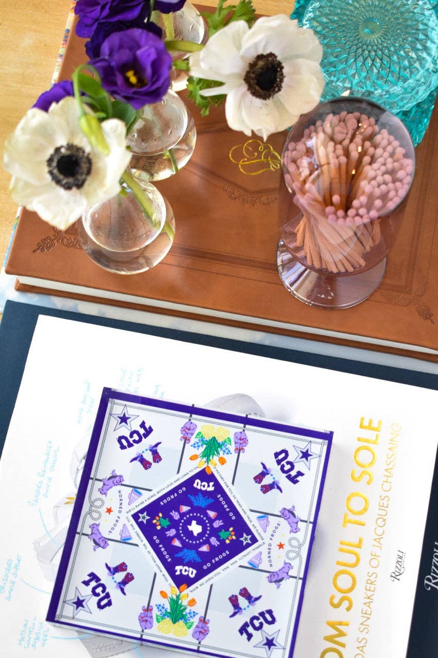 TCU Horned Frogs Acrylic Block Art