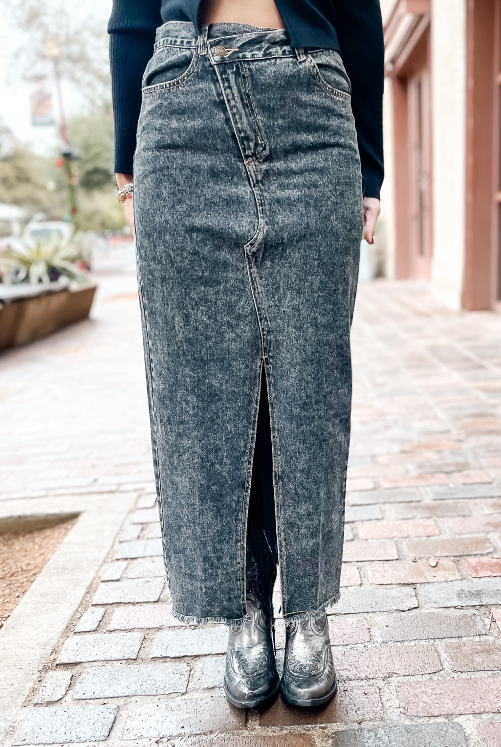 Jennie Denim Midi Skirt