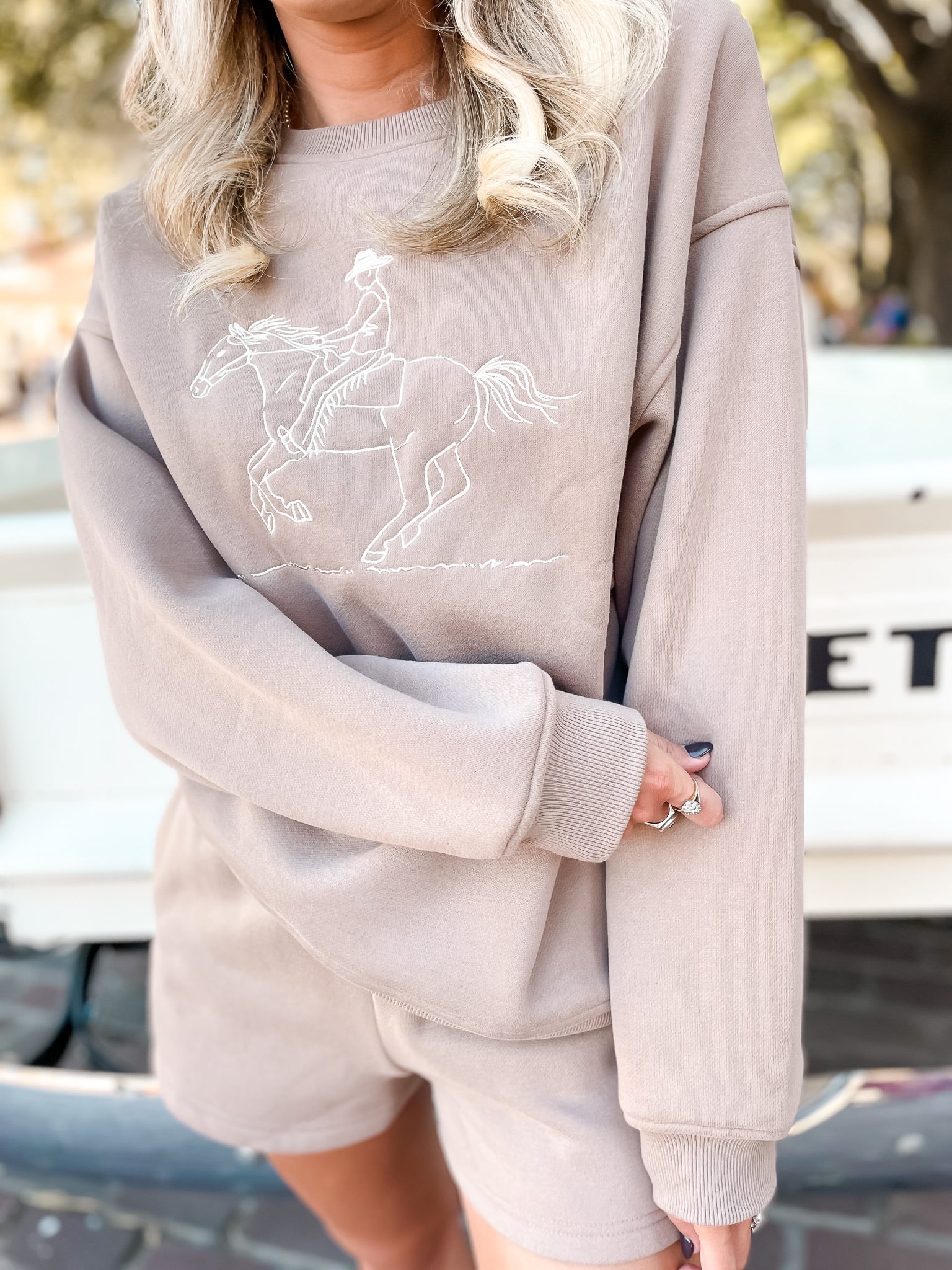 Horsemanship Sweat Short Set