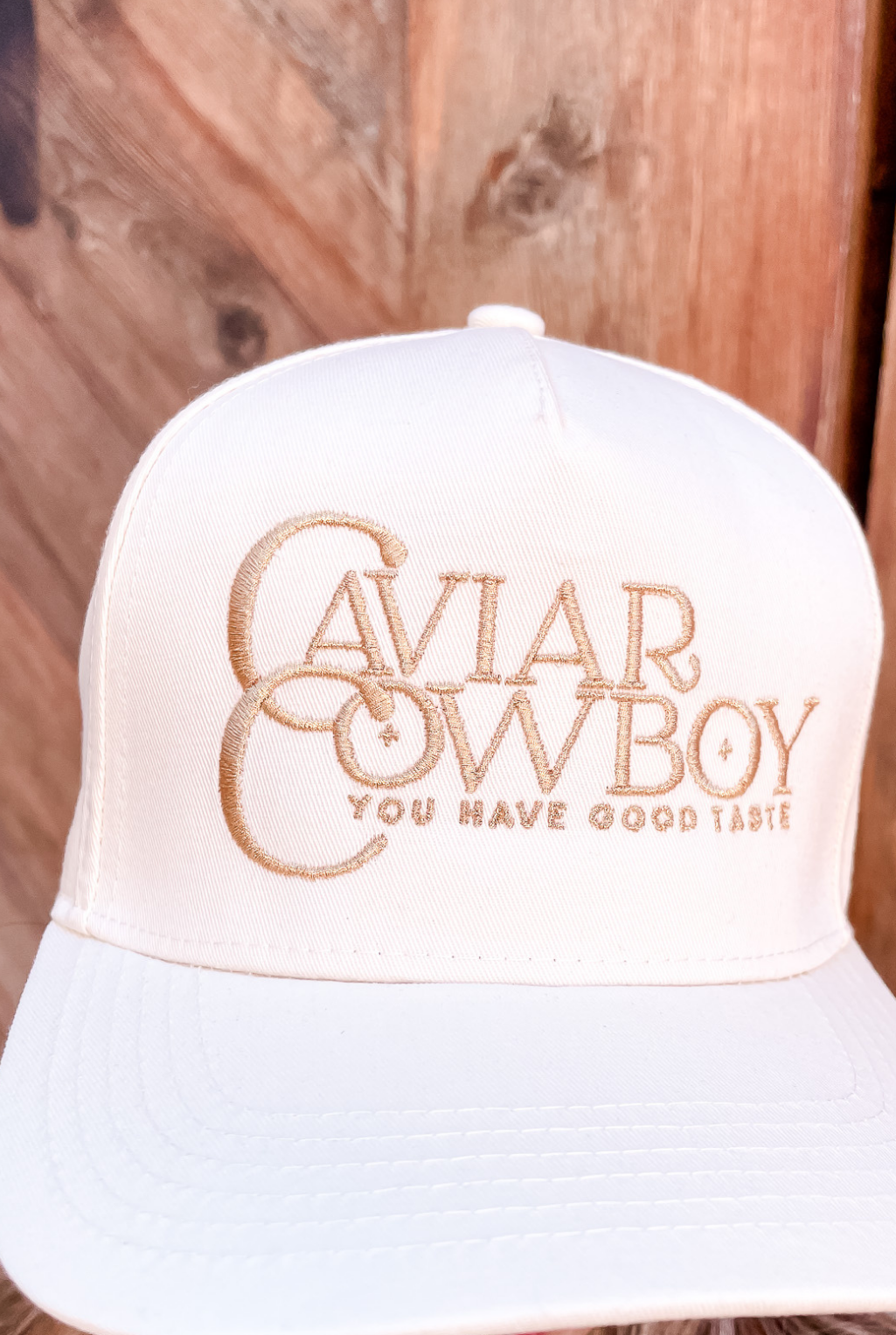 Caviar Cowboy Baseball Cap