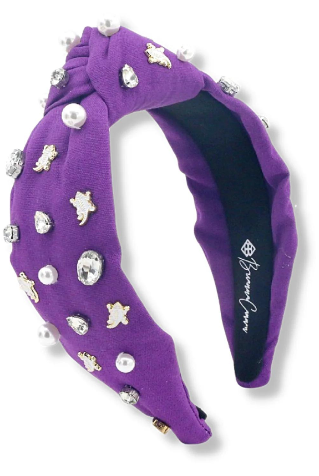 Brianna Cannon - TCU Logo Headband - Purple