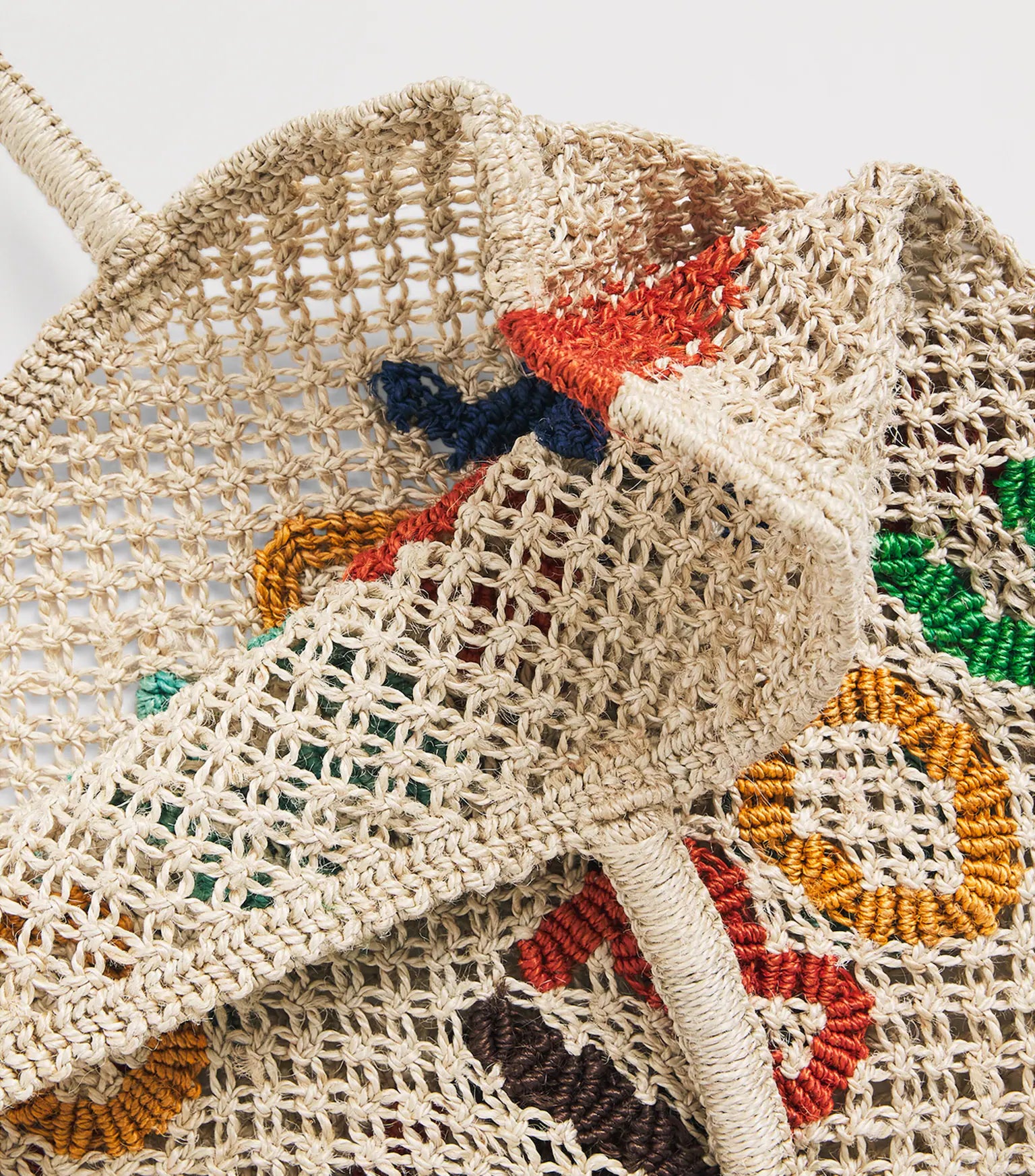 Howdy Cowboy Mini Jute Bag - Multi