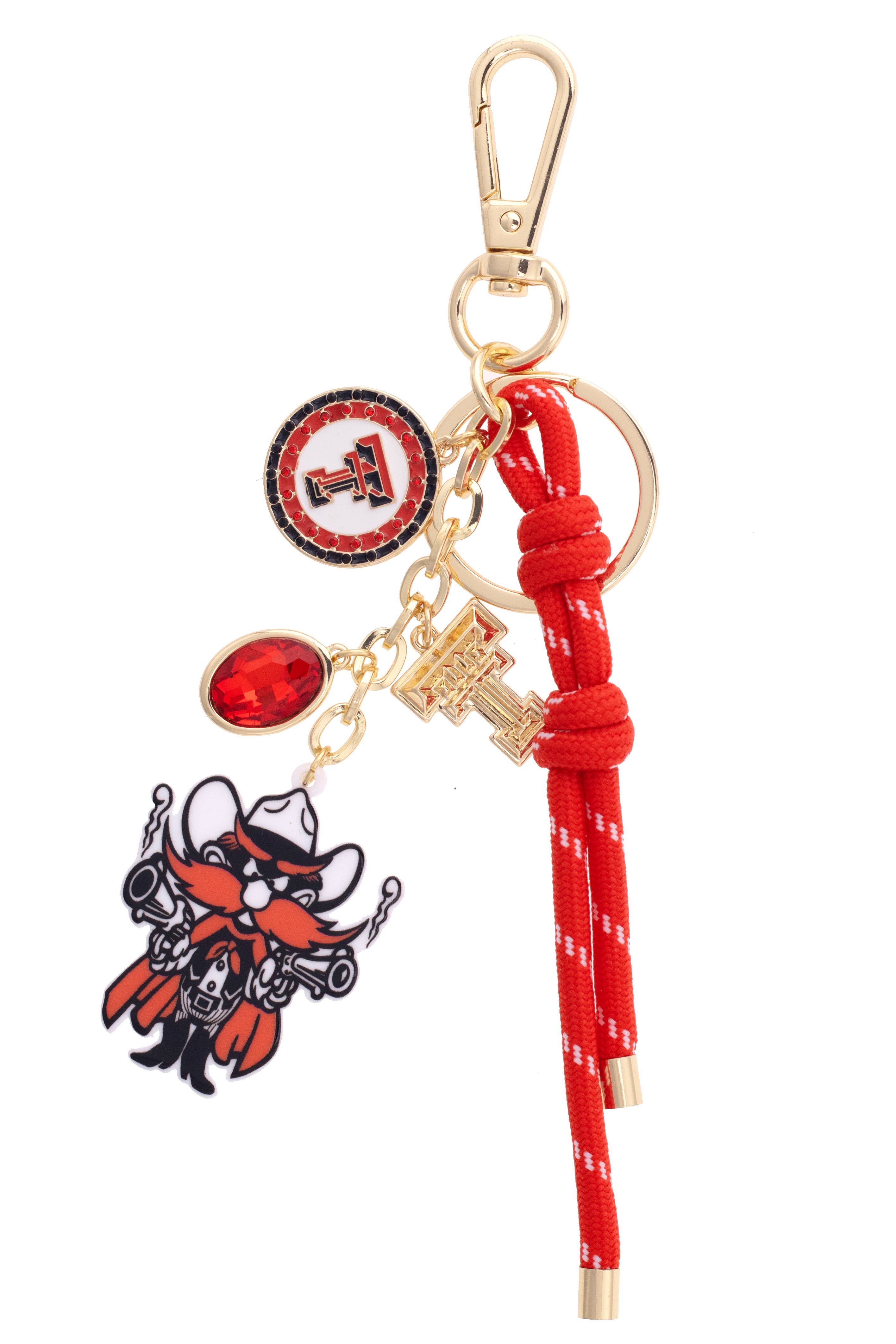 Texas Tech Charm Bag Charm