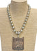Rodeo Faux Navajo Pearl Necklace - Tucker Brown