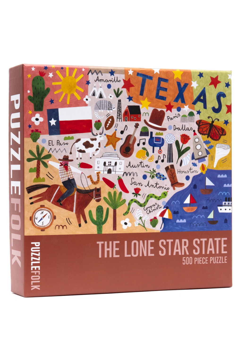 Lone Star State 500 Piece Puzzle
