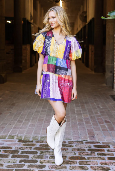 rodeo dresses for women Chic Texas Outfits Women: Winter to Summer Style Guide Channel cowgirl energy with a sunset twist in the Sundown Rodeo Dress 14 Cute Rodeo Outfits for