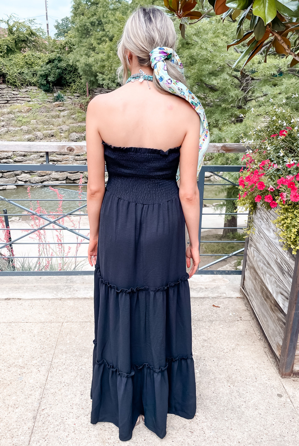 Trisha Maxi Dress - Black