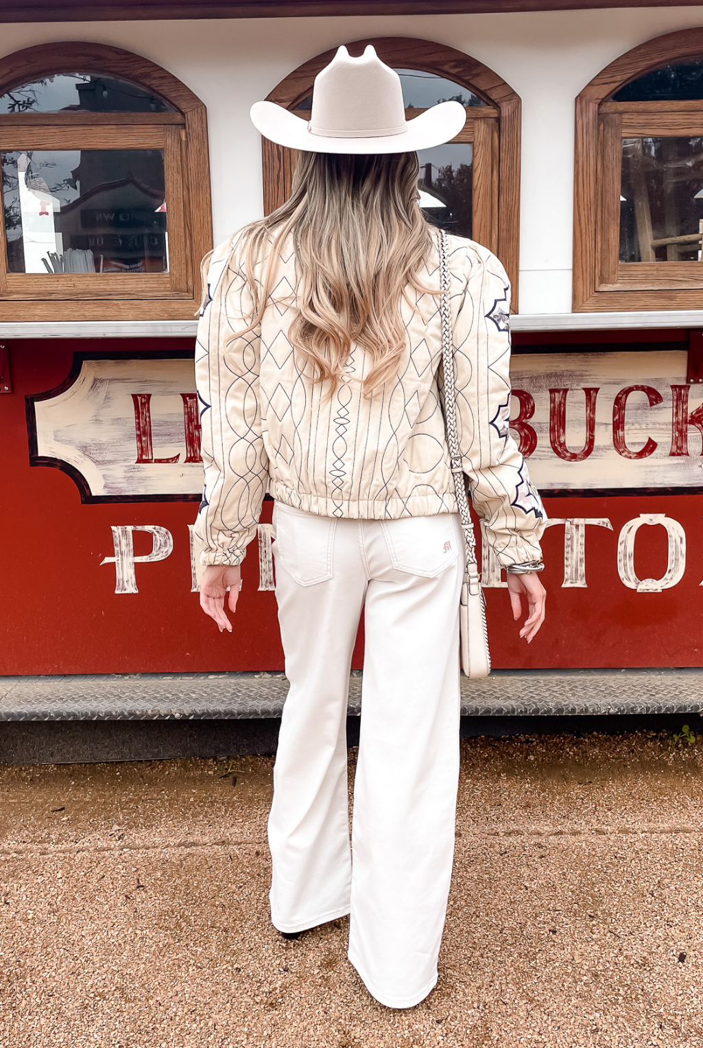 Missy Wide Leg Jean - White