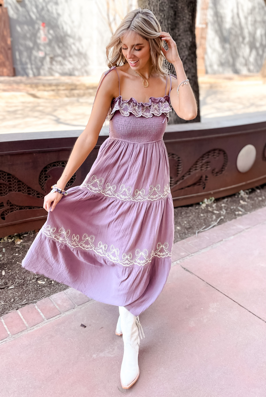 Dusty Trails Maxi Dress