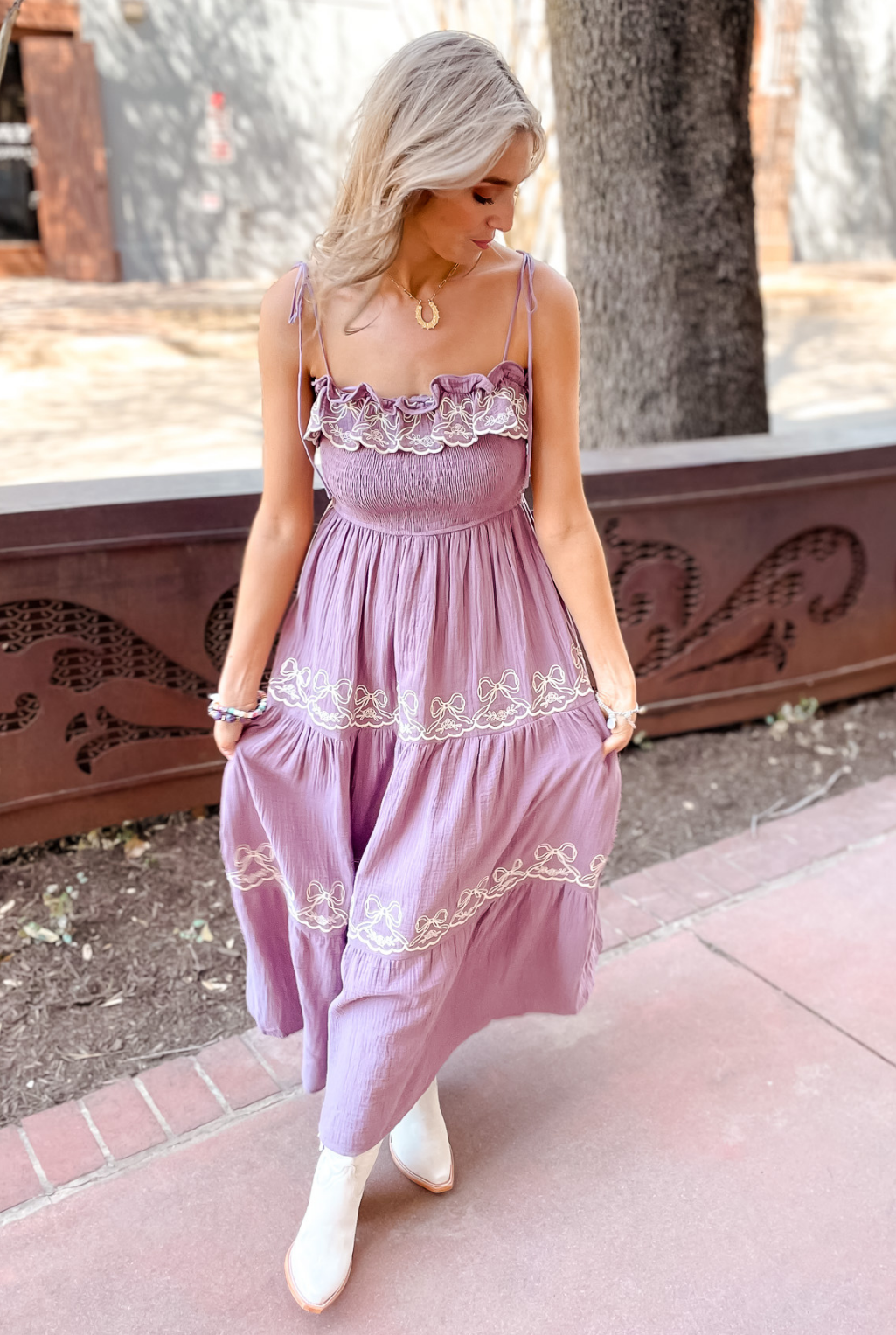 Dusty Trails Maxi Dress