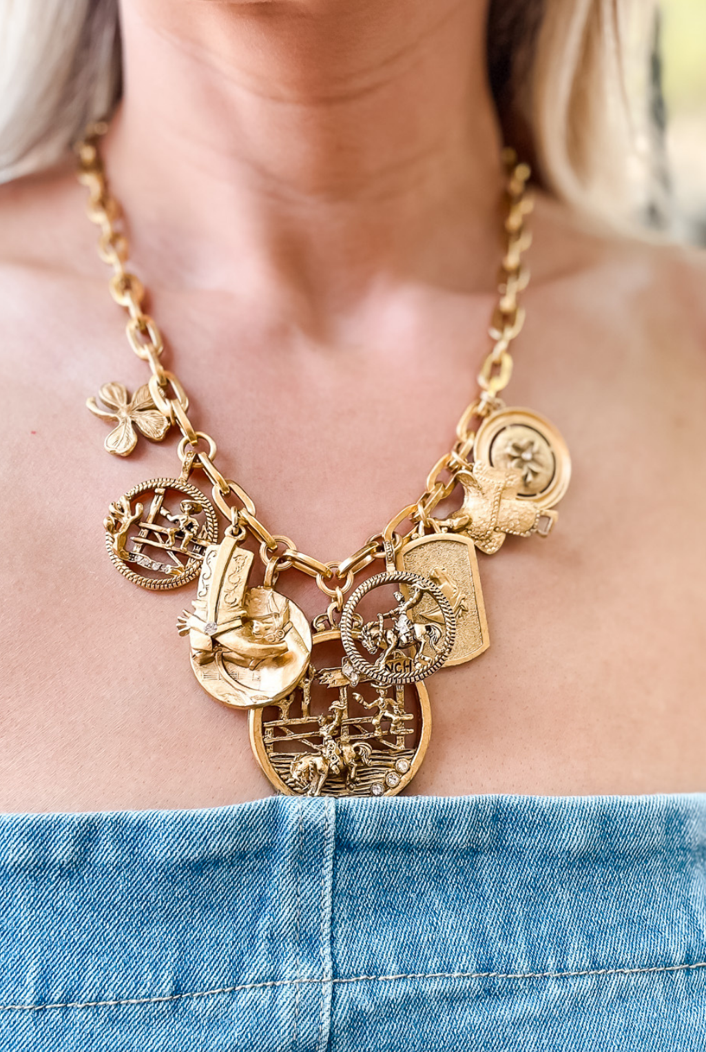 Rodeo Charm Necklace