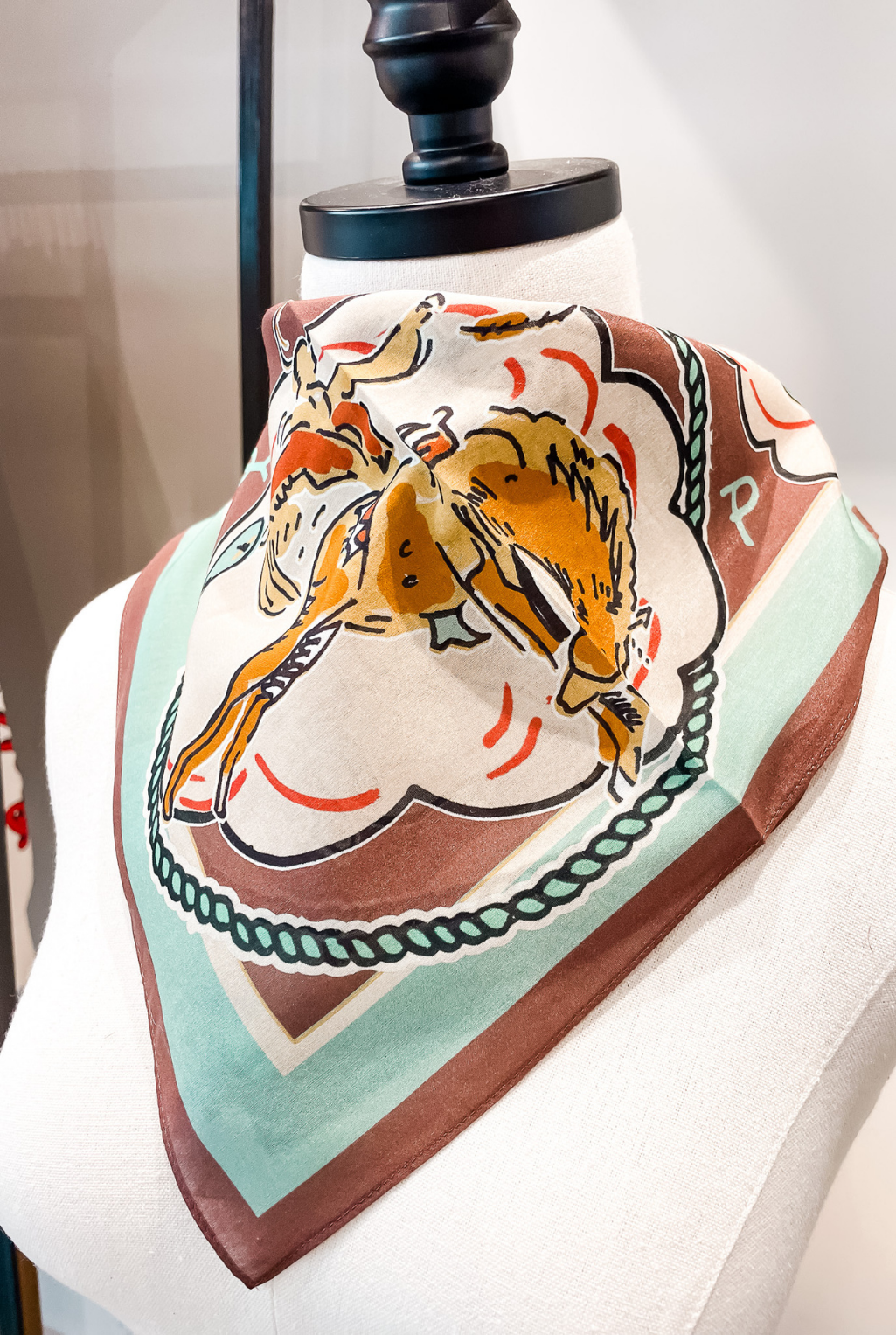 Retro Roping Scarf