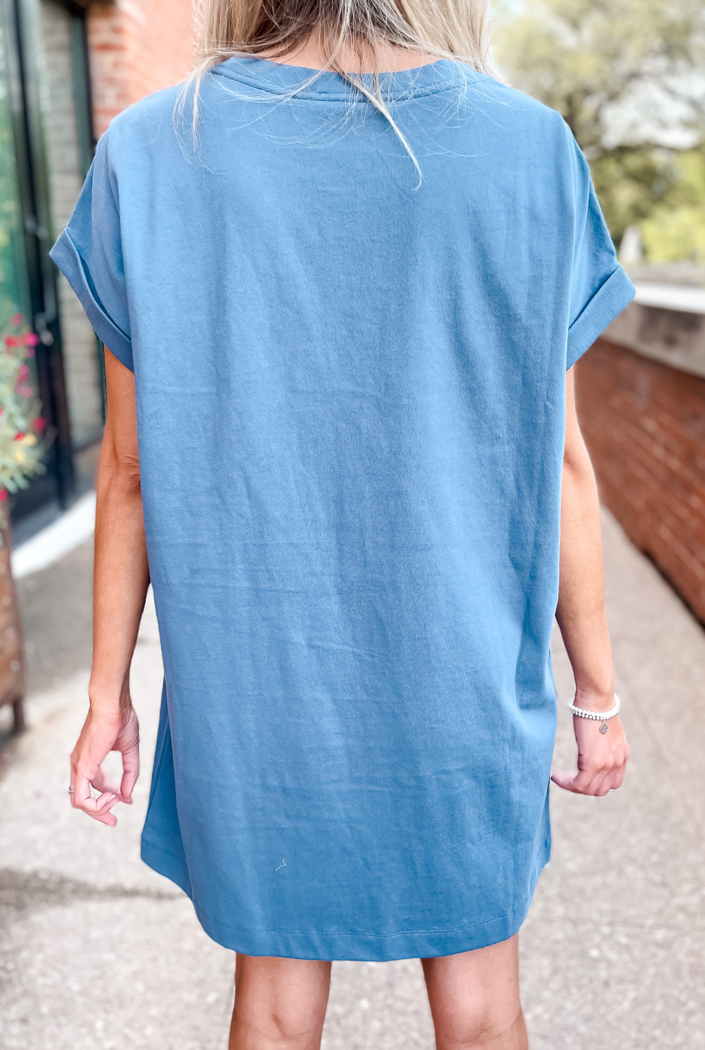 T-Shirt Dress With Pockets
