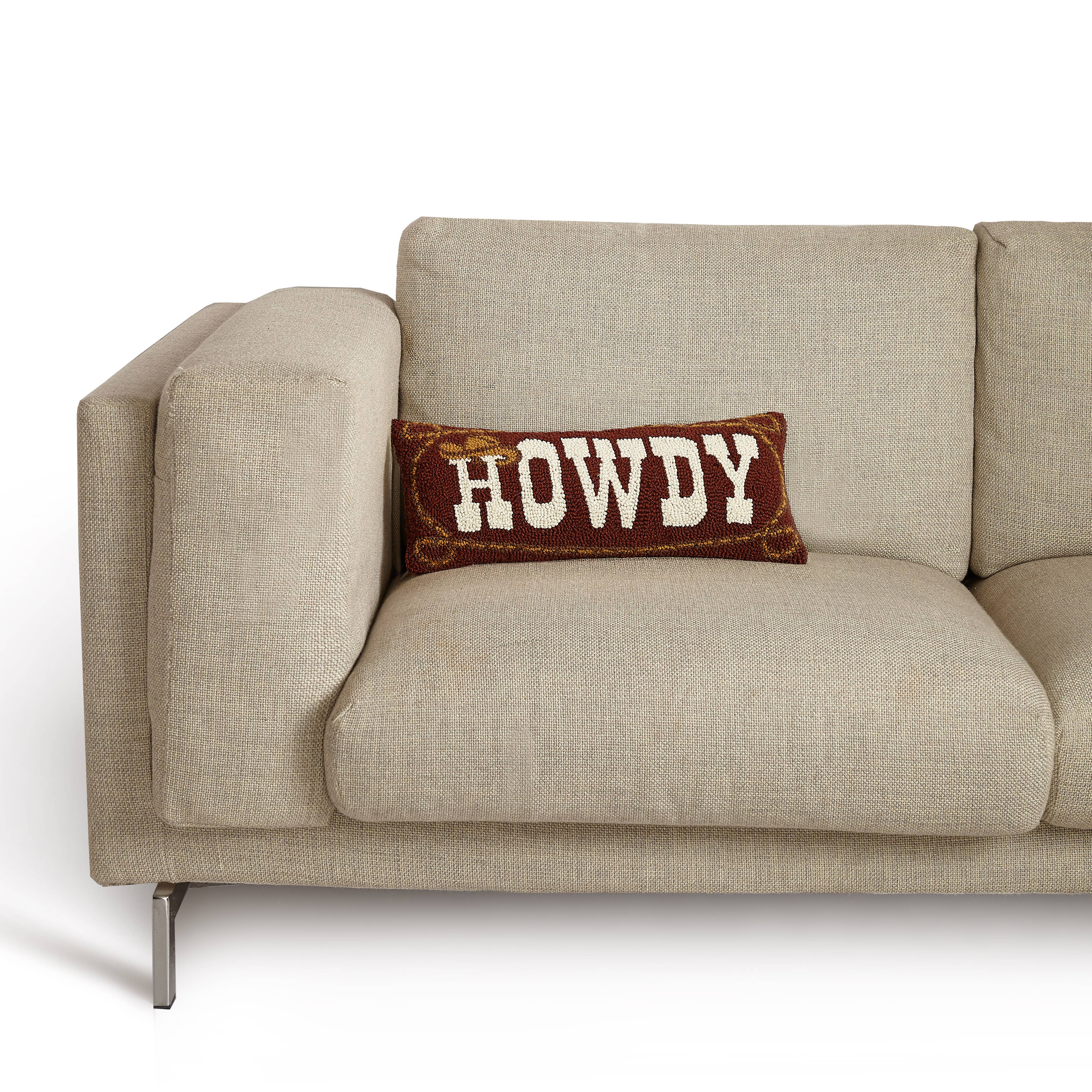 Howdy Hook Pillow