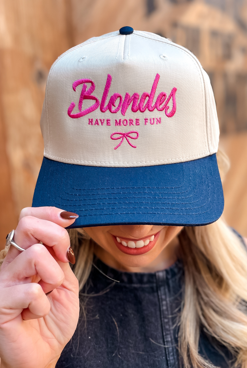 Blondes Have More Fun Baseball Cap