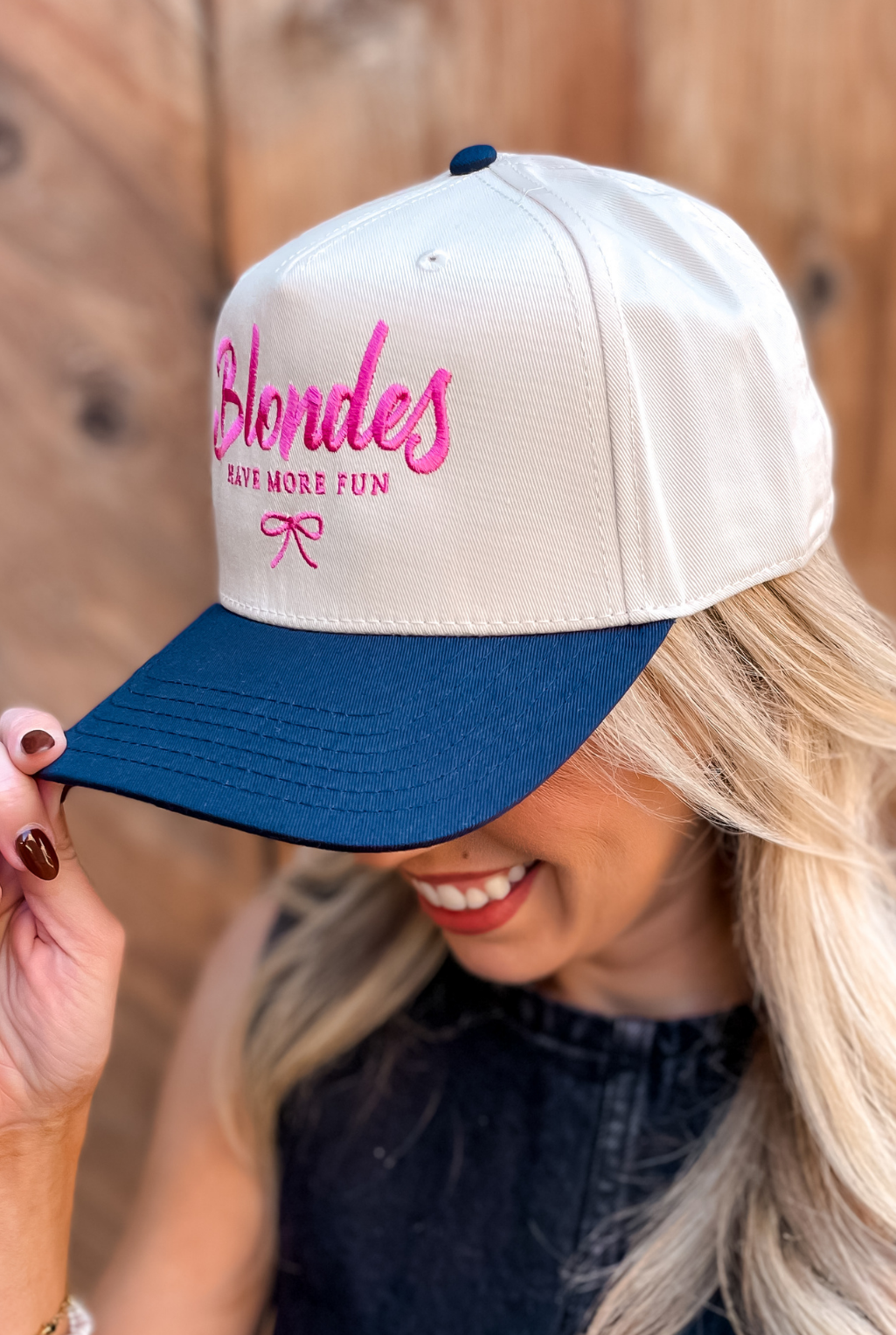 Blondes Have More Fun Baseball Cap