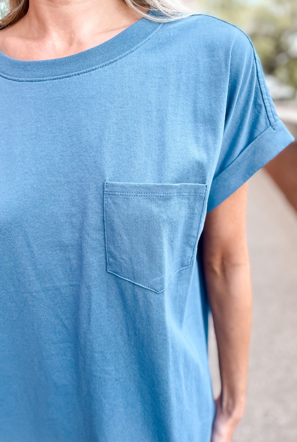 T-Shirt Dress With Pockets