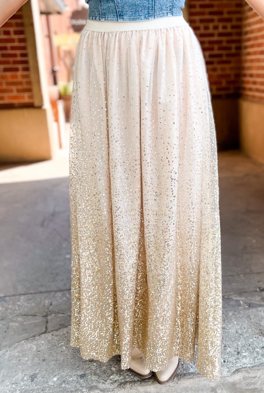 Golden Fairy Dust Skirt