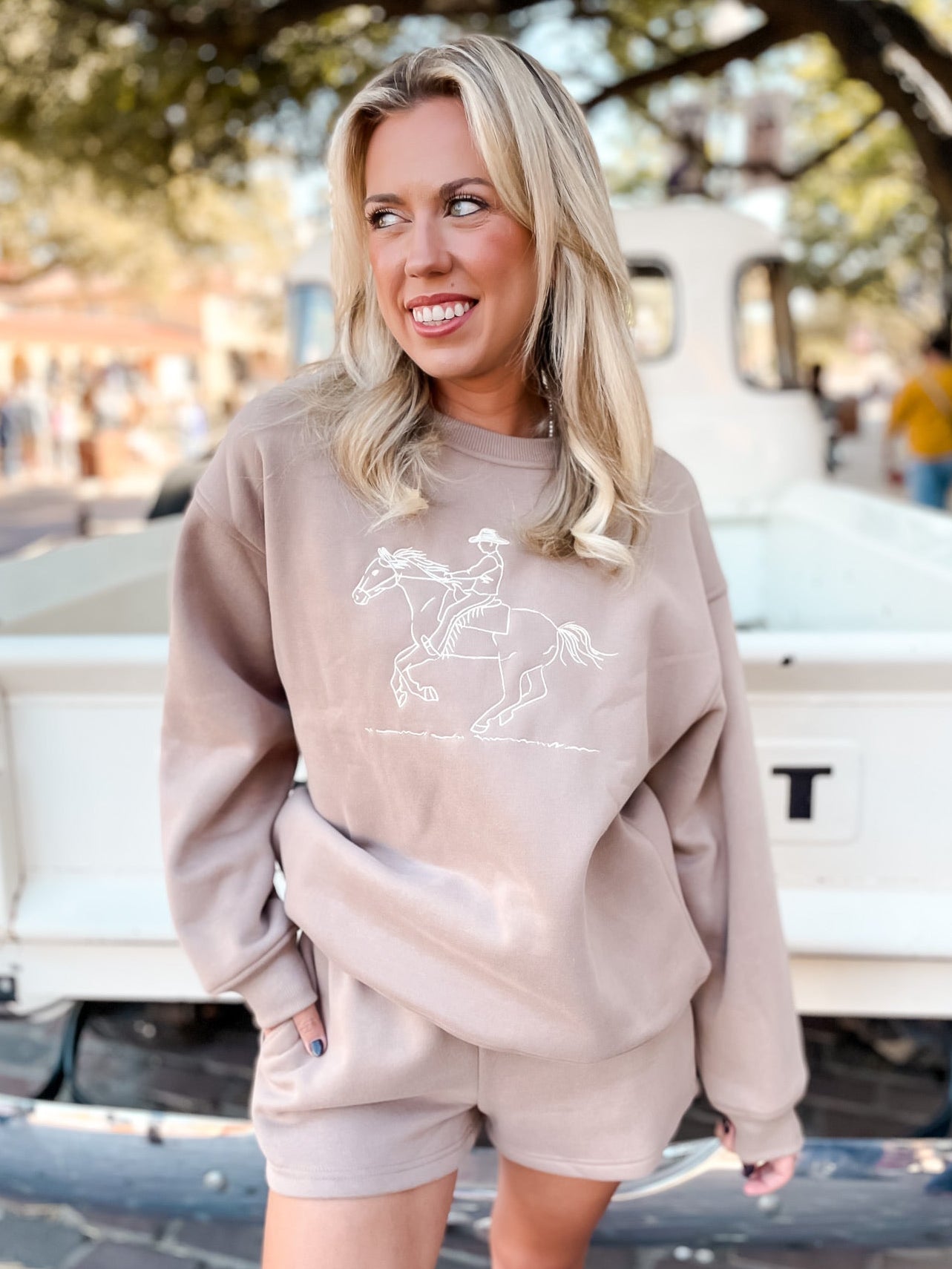 Horsemanship Sweat Short Set