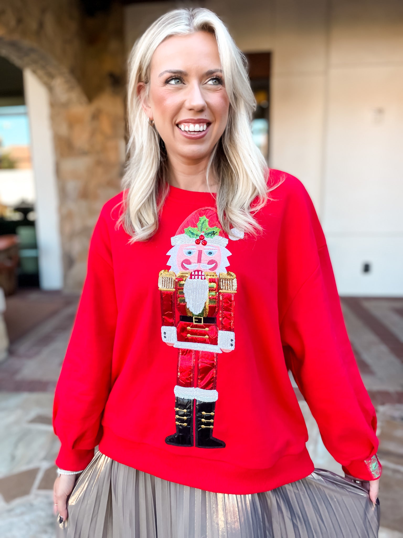 Santa Nutcracker Sweatshirt