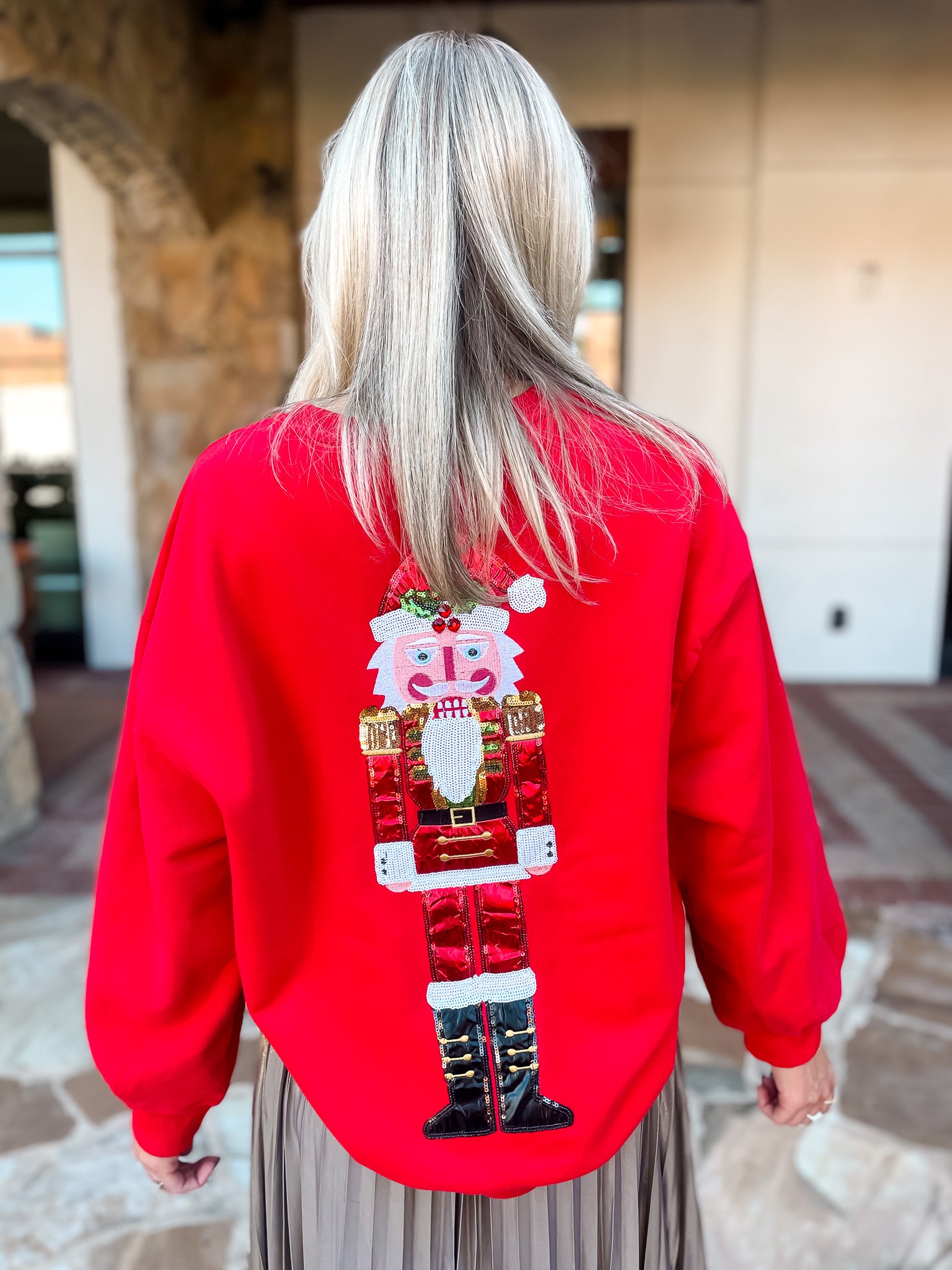 Santa Nutcracker Sweatshirt