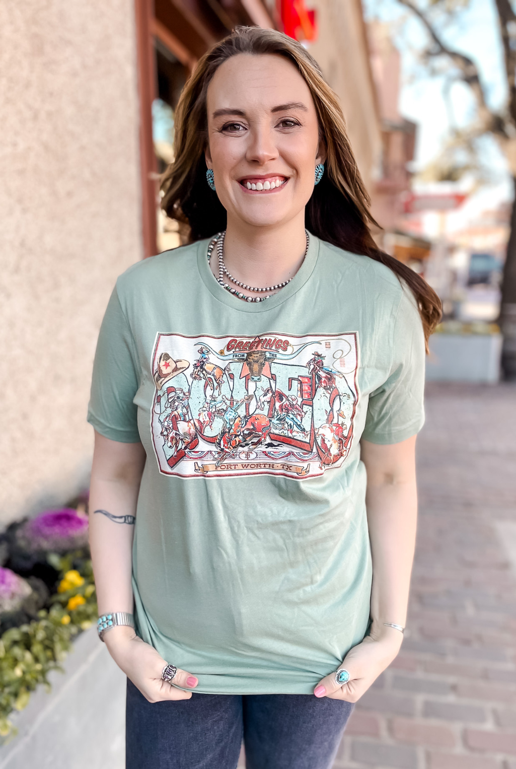 Rodeo Post Card T-Shirt