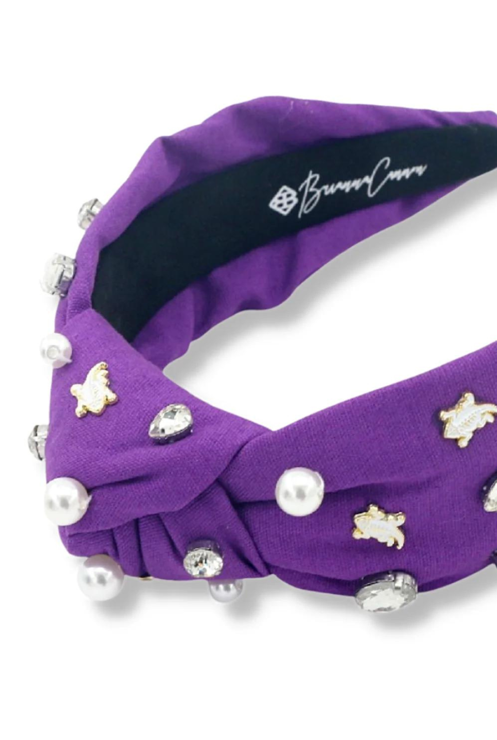Brianna Cannon - TCU Logo Headband - Purple