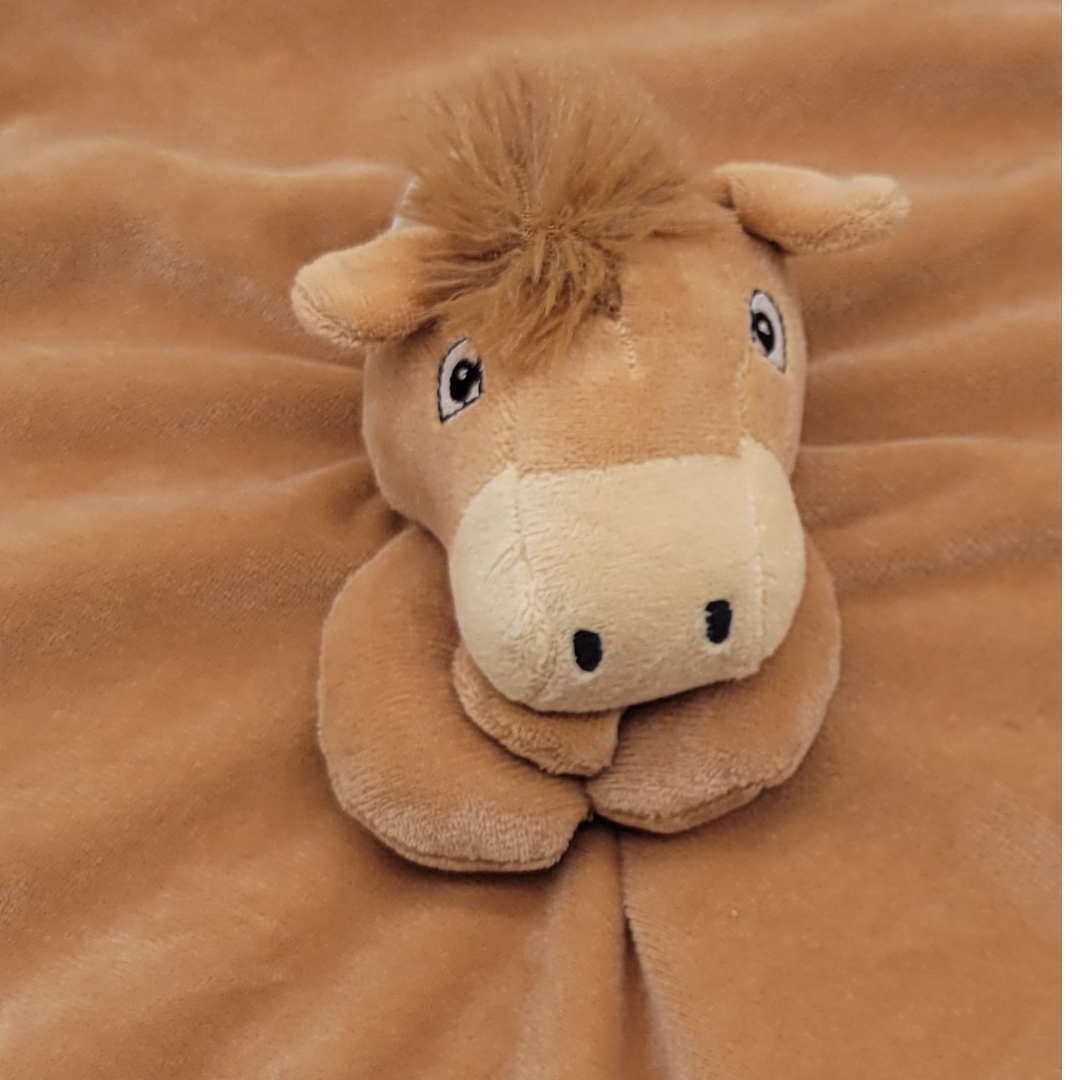 Horse Lovey Blanket