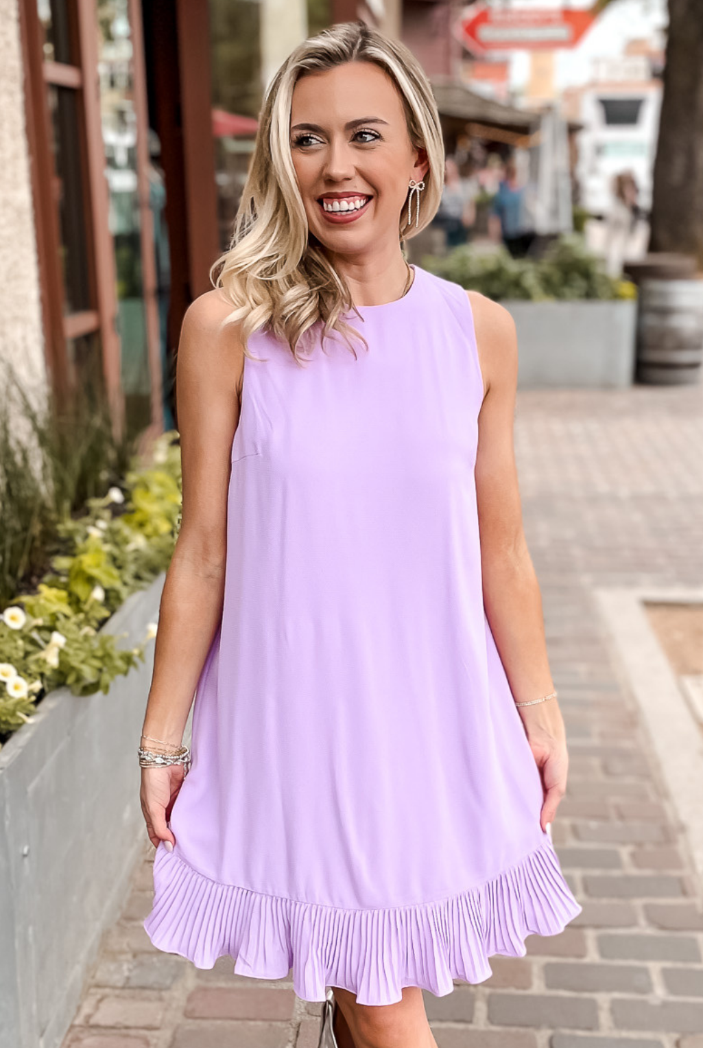 Lavender Dress Tucker Brown