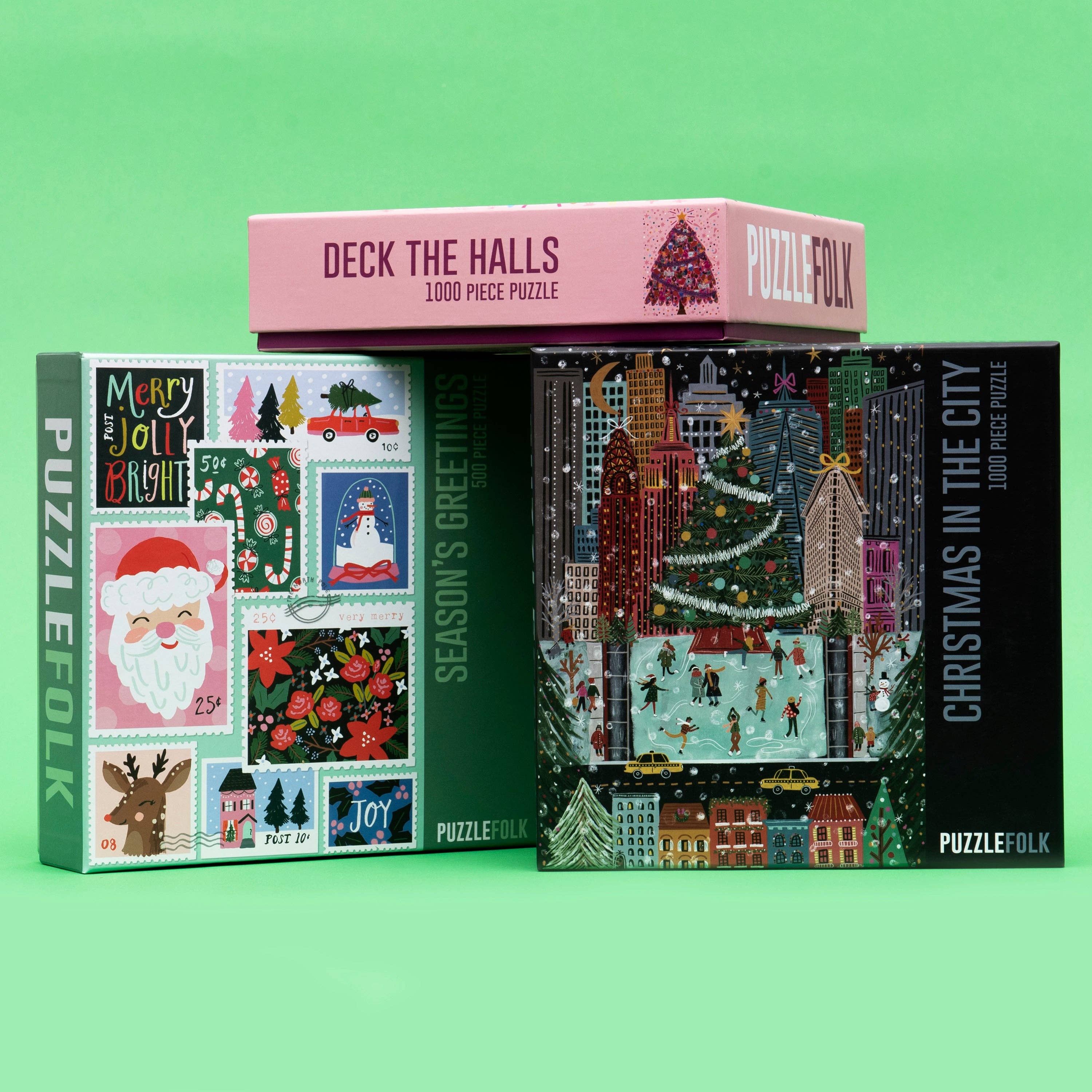 Christmas In The City 1000 Piece Puzzle