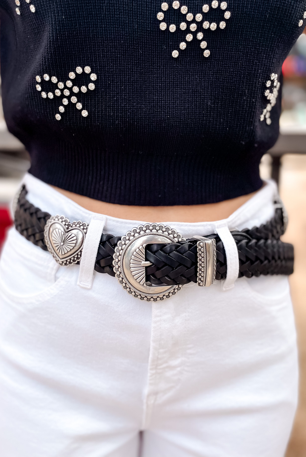 Heart Concho Belt