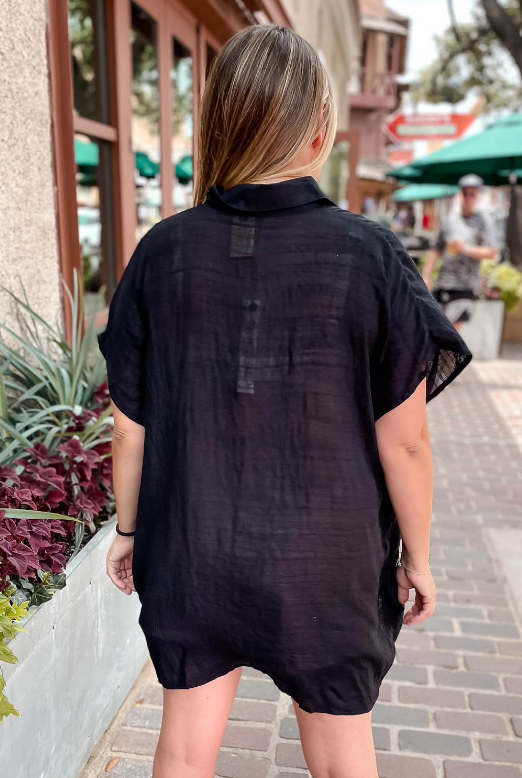 Subtle Summer Top - Black