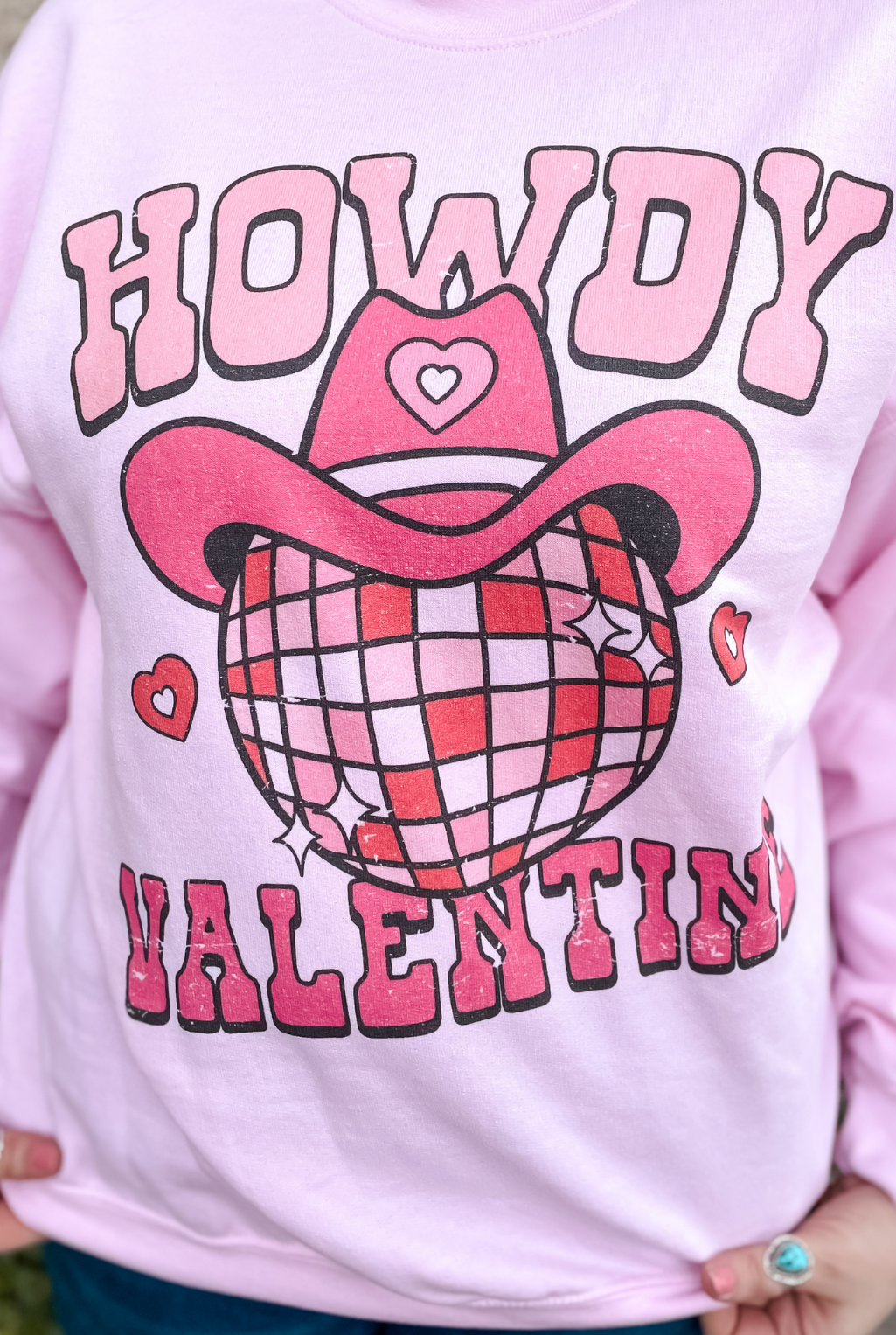 Howdy Disco Ball Sweatshirt