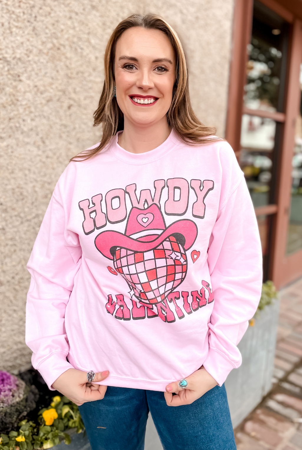 Howdy Disco Ball Sweatshirt