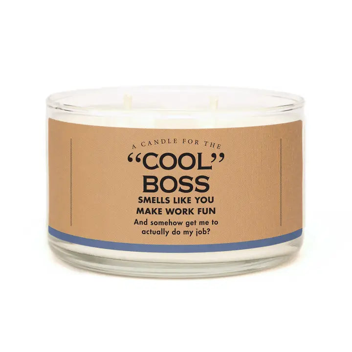 Cool Boss Candle — Tucker Brown