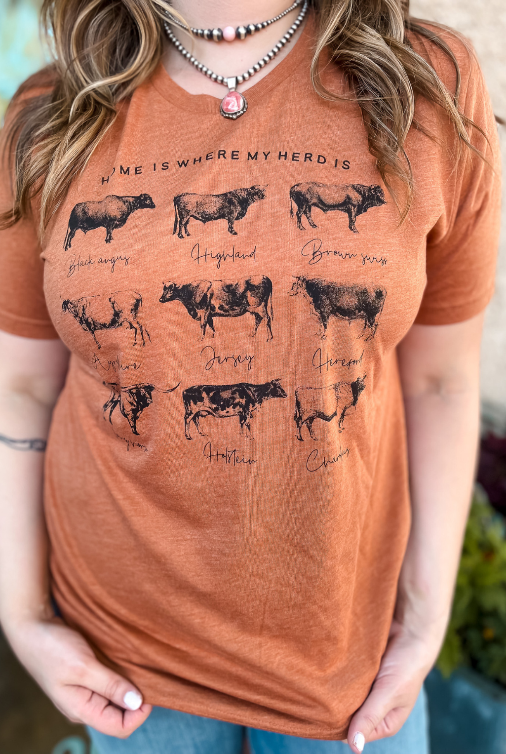 Where My Herd Is T-Shirt - Autumn