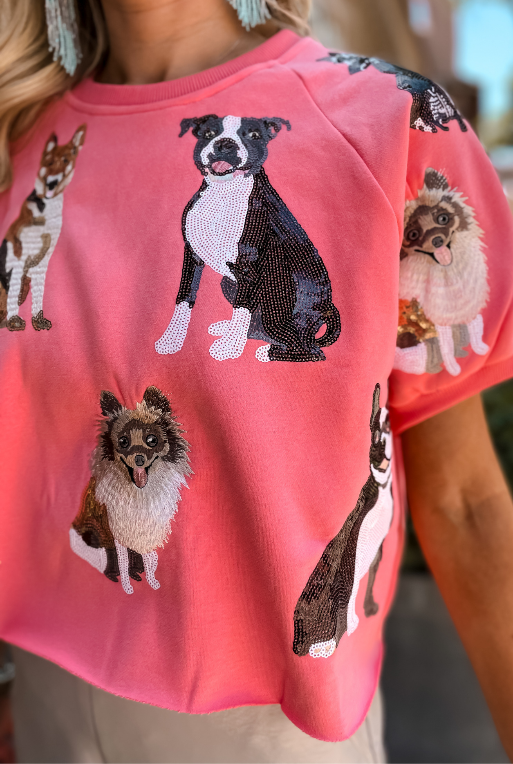 Dogs All Over Sweatshirt