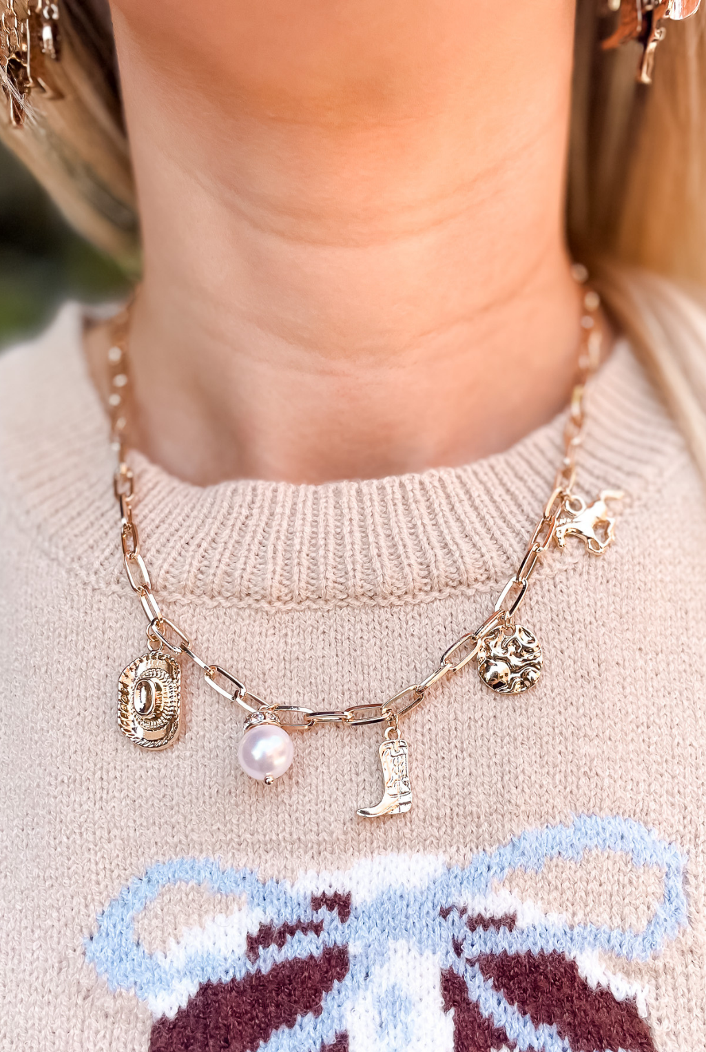 Western Accessories Charm Necklace
