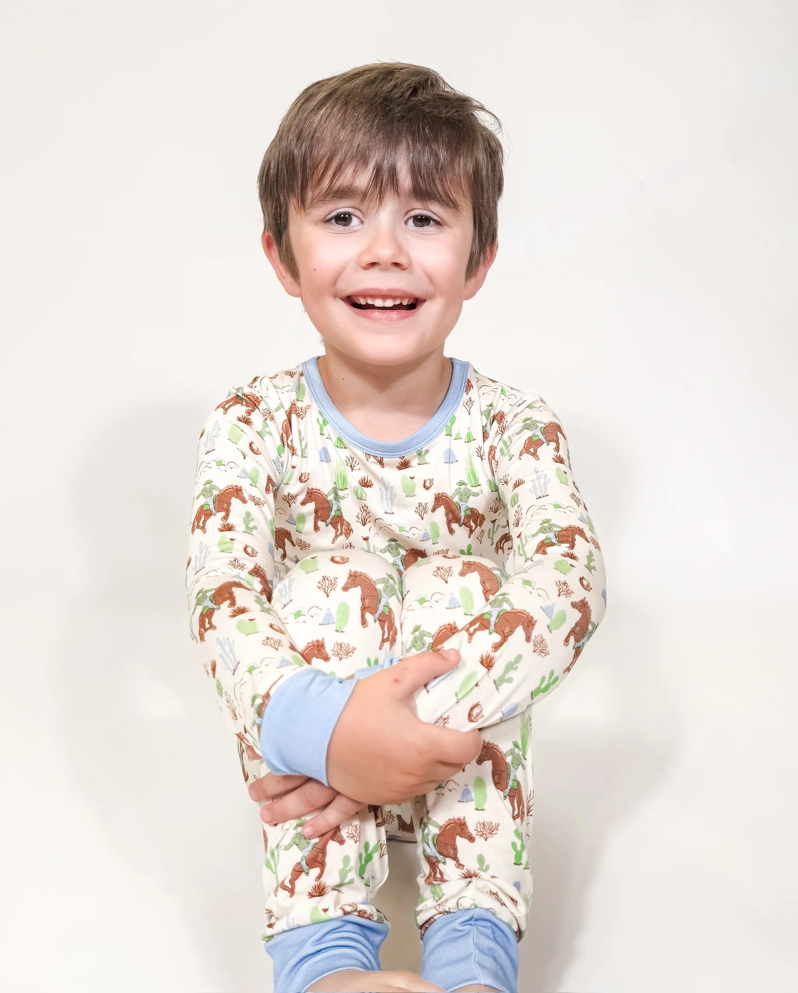 Saddle Up Cowboy Pajama Set