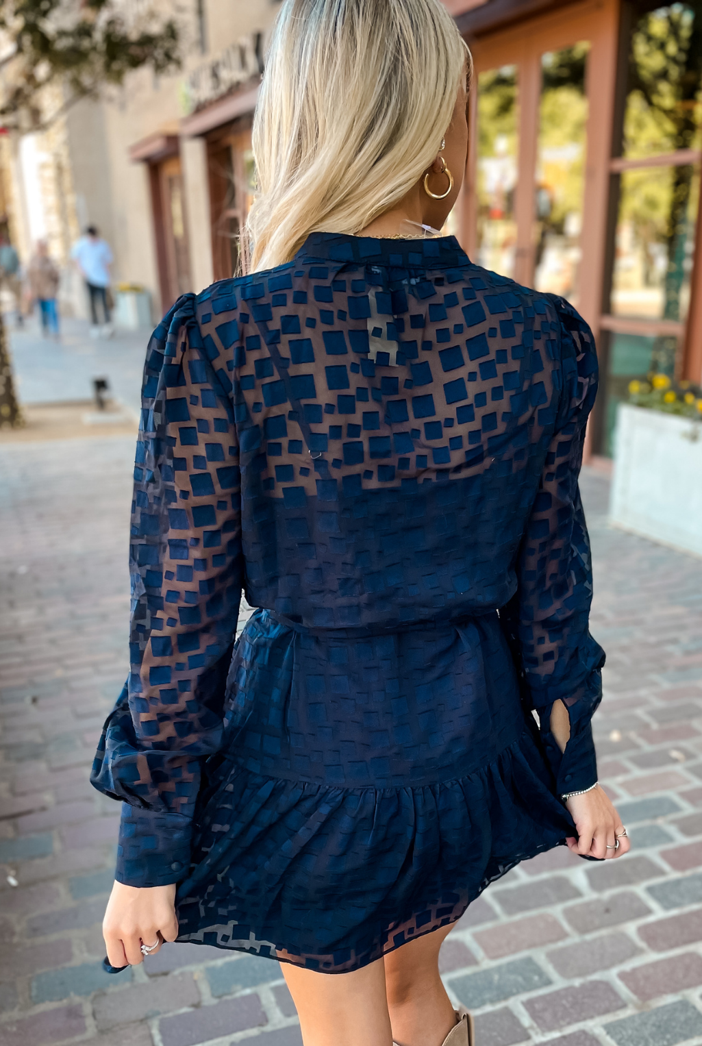 En Saison - Organza Shirt Dress