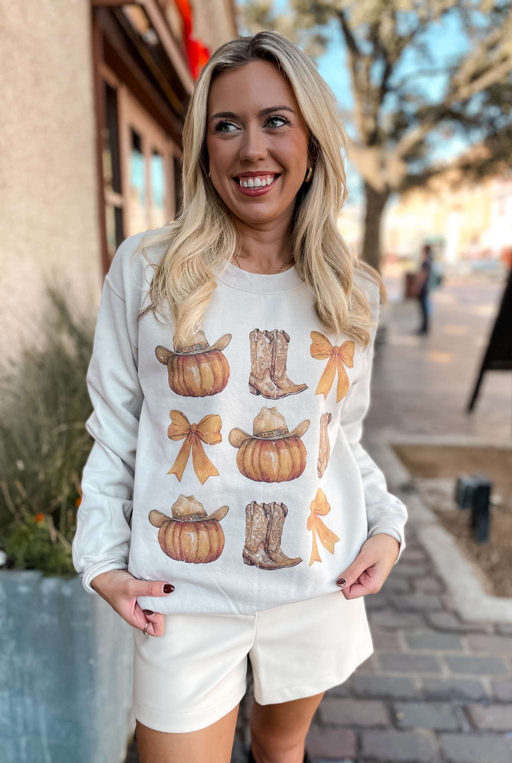 Coquette Pumpkins Sweatshirt