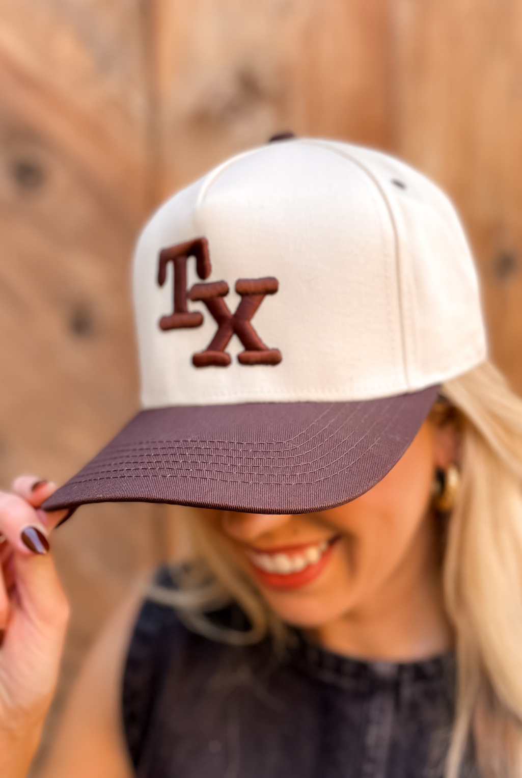 TX Baseball Cap - Brown