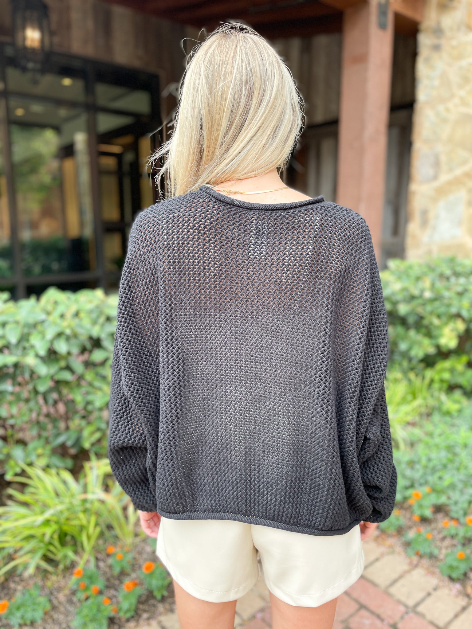 Betsy Ross Sweater - Black