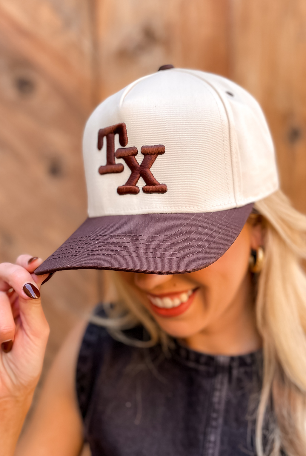 TX Baseball Cap - Brown
