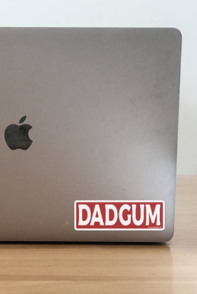 Dadgum Sticker - Tucker Brown